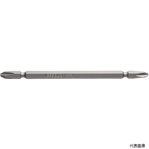 【特長】 ●電動ドライバーにも使用可能な対辺5mm、六角形状です。 ●大量ロット生産で品質の安定と低コストを実現しています。 ●品質管理により、折れに強いビットとしてシビアで過酷な状況での作業が要求される産業界で長い実績があります。 【仕様】 ●刃先：［［＋］］2 ●全長(mm)：100 ●シャンク径(mm)：5 ●軸径(mm)：5 ●差込口：六角 ●適合メーカー：ベッセル ●硬さ：H ●呼称：B36 ●硬度：H ●シャンク径：5mm 【入数】 ●10本 他のサイズはこちら 在庫のない商品は検索に表示されない場合がございます