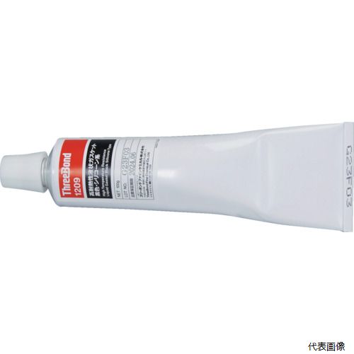スリーボンド TB1209-100 THREEBOND 接着・シール・ポッティング剤 TB1209 シリコーン系工業用シール剤 黒色 100g 高耐熱タイプ(1209AA)