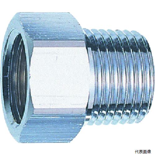 SANEI T253-2-13 オスメスニップル 配管部品 オネジR1／2 メネジG1／2 呼び13