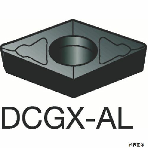 サンドビック DCGX070204-AL コロターン107 旋削用ポジチップ(130) H10