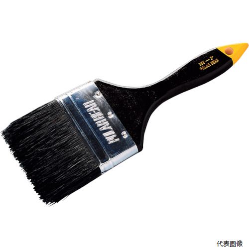 【スタンプラリー】大塚刷毛製造 1055060030 大塚 356ラスター平黒3インチ