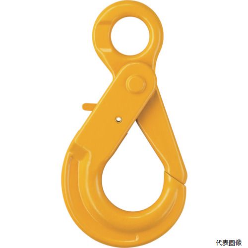 【特長】 ●キトーチェンスリング100用のシングルフックです。 【用途】 ●ラッチロック付きつり荷側用フック。 【仕様】 ●基本使用荷重(t)：3.2 ●チェーン線径(mm)：10 ●適合チェーン線径(mm)：10 ●寸法(mm)a：34.5 ●寸法(mm)b：15 ●寸法(mm)m：45 ●寸法(mm)n：56 ●寸法(mm)p：168.5 ●寸法(mm)s：30 ●寸法(mm)t：24.5 ●寸法(mm)m’：45 ●スリングフック寸法(mm)m：45 ●使用荷重(t)：3.2 ●スリングフック寸法(mm)a：34.5 ●スリングフック寸法(mm)s：30 ●寸法(mm)m'：45 【材質／仕上】 ●合金鋼 【入数】 ●1個 他のサイズはこちら 在庫のない商品は検索に表示されない場合がございます　