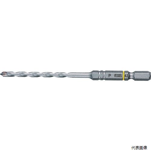 Rakuten - ベッセル APD-4.3 VESSEL 磁器タイル用ドリル APD ドリル径：4.3mm 有効長：50mm