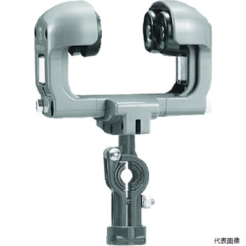 【特長】 ●取り付け、移設、増設が手軽にできるI形鋼用75・100mm用樹脂滑車です。 【仕様】 ●ケーブルカッシャー(250型) ●ダブルローラーで走行安定性が高くなっています 【入数】 ●1個 他のサイズはこちら 在庫のない商品は検索に表示されない場合がございます　