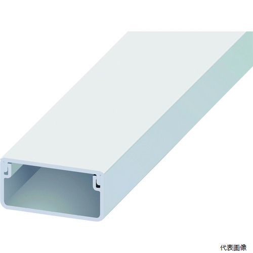 【特長】 ●OA機器、LAN工事などあらゆる配線の整理、保護に使用できます。 ●カバーとベースは着脱が簡単なはめ込み式で、取り付けが容易な上に保守点検も楽に行えます。 ●硬質塩化ビニル製で、切断などの加工も簡単。 ●サビの心配もありません。...