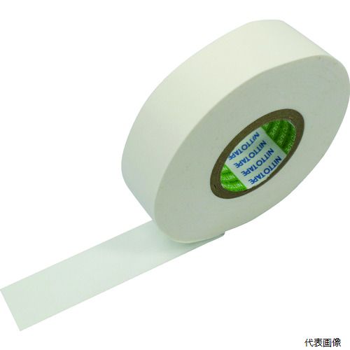 【スタンプラリー】日東電工 5-1920W 日東 (日東シンコー)電気絶縁用アセテート粘着テープ NO.5 19mm×20m ホワイト