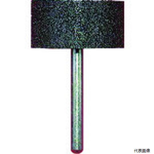 柳瀬 BA5025-A-5P ヤナセ レジノイド軸付砥石 A(黒) 円筒 50x25x6