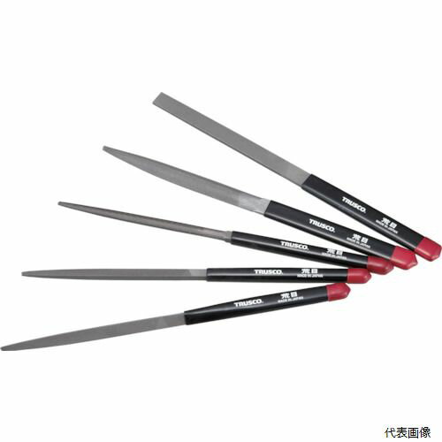 トラスコ TST005-01 TRUSCO 組ヤスリセット 荒目 全長215mm(5本組サイズ)