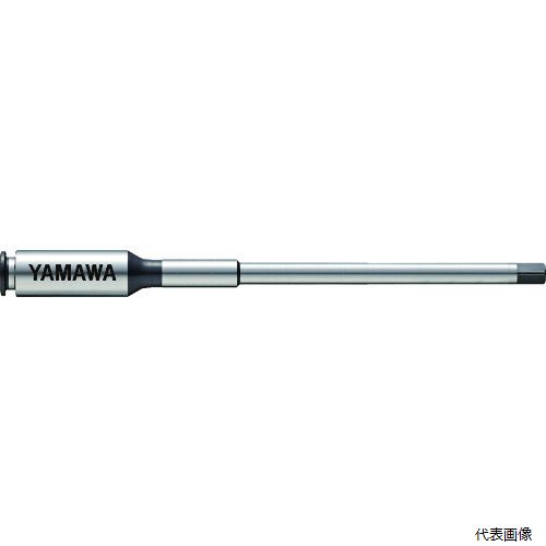 【特長】 ●Iシリーズタップ（IHT/ISP/IPO）をワンタッチで装着可能です。 ●全長を150mmに伸ばすことができるので、深い位置、障害物のある加工ワークにもねじ立てが可能です。 ●手回し加工、ボール盤加工などに、容易に使用することが可能です。 ●高速回転、連続加工等には不向きです。 ●シャンクアジャスタのシャンク径は、タップのシャンク径と同寸法ですので、お持ちのタップホルダへ装着ができます。 ●ボール盤等のドリルチャックにも装着可能です。 【仕様】 ●適合タップ寸法：M4 ●全長(mm)：122 ●組み付け後全長(mm)：150 ●シャンク径(mm)：5 ●シャンク長(mm)：45 ●シャンク四角部(mm)：4 ●シャンク四角部の長さ(mm)：7 【材質／仕上】 ●合金鋼 【入数】 ●1本 他のサイズはこちら 在庫のない商品は検索に表示されない場合がございます