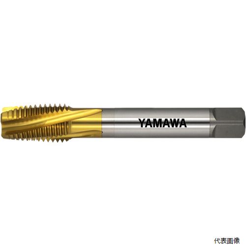 【特長】 ●15m/min〜25m/minの通り穴用の高速加工用ロングスパイラルタップです。 ●低速での使用は切りくずの形状や排出が悪くなり、トラブルが発生する原因になります。 【用途】 ●通り穴加工用。 ●被削材：低炭素鋼、中炭素鋼に。 【仕様】 ●精度：P4 ●精度表記：P級 ●呼び寸法：M20 ●ピッチ(mm)：1.5 ●ねじ長さ(mm)：33 ●全長(mm)：150 ●シャンク径(mm)：15 ●シャンク四角部(mm)：12 ●下穴径(mm)：18.6 ●食い付山数：5.5山 ●加工ねじ：メートルねじ ●表面処理：TiNコーティング ●シャンクの長さ(mm)：70 ●シャンク四角部の長さ(mm)：15 ●溝数：4 ●完全同期送り専用 【材質／仕上】 ●高速度工具鋼（HSS） 【入数】 ●1本 他のサイズはこちら 在庫のない商品は検索に表示されない場合がございます
