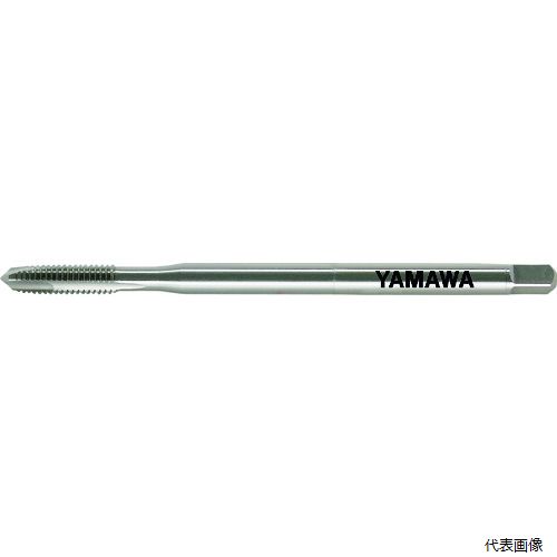 【特長】 ●高炭素鋼・合金鋼の鍛造品や調質材、金型材などで硬さが25〜45HRC位の高硬度鋼材に適した通り穴用のロングポイントタップです。 【用途】 ●通り穴加工用。 ●被削材：高炭素鋼、調質鋼（25〜35HRC）、調質鋼（35〜45HRC）に。 【仕様】 ●精度：P4 ●精度表記：P級 ●呼び寸法：M12 ●ピッチ(mm)：1.75 ●ねじ長さ(mm)：26 ●全長(mm)：150 ●シャンク径(mm)：8.5 ●シャンク四角部(mm)：6.5 ●下穴径(mm)：10.4 ●食い付山数：5.5山 ●加工ねじ：メートルねじ ●表面処理：ノンコーティング ●溝数：3 ●シャンクの長さ(mm)：50 ●シャンク四角部の長さ(mm)：9 【材質／仕上】 ●高速度工具鋼：粉末ハイス（HSS-P） 【入数】 ●1本 他のサイズはこちら 在庫のない商品は検索に表示されない場合がございます