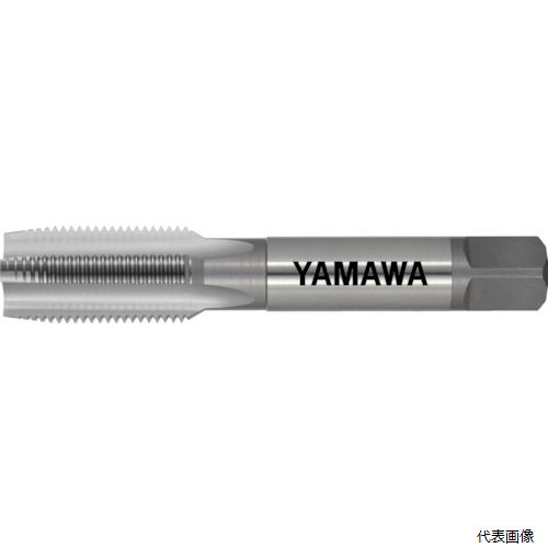 【特長】 ●アルミ等比較的軟らかい材料の部品で、めねじ補強、耐久性増加の目的で、インサートコイルを挿入するためのめねじを加工します。 ●インサートコイルを挿入するめねじは、コイルの厚さ分組み合わされるおねじより、ねじ径が大きくなっているため、インサートコイルねじ用タップのねじ径もその呼び径より大きくなっています。 ●下穴径も大きくなりますので、適切な下穴径で使用してください。 ●シャンク部大きくなっていますので、適切なホルダで使用してください。 ●めねじの収縮をみこんだIb+30のオーバサイズタップもあります。 【用途】 ●被削材：アルミ圧延材、アルミ合金鋳物、亜鉛合金鋳物に。 【仕様】 ●先端：中 ●精度：1b ●精度表記：1b級 ●呼び寸法：M10 ●ピッチ(mm)：1.25 ●ねじ長さ(mm)：26 ●全長(mm)：82 ●シャンク径(mm)：8.5 ●シャンク四角部(mm)：6.5 ●下穴径(mm)：10.43 ●加工ねじ：メートルねじ ●表面処理：ノンコーティング ●食い付山数：5山 ●外径の基準寸法(mm)：11.624 ●シャンク長(mm)：42 ●シャンク四角部の長さ(mm)：9 ●溝数：4 ●加工ねじ：メートルねじ 【材質／仕上】 ●高速度工具鋼（HSS） 【入数】 ●1本 他のサイズはこちら 在庫のない商品は検索に表示されない場合がございます