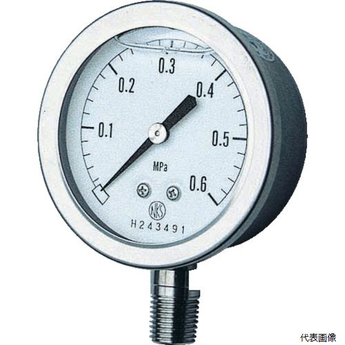 長野計器 GV50-173-0.6MP 長野 グリセン入圧力計 A枠立型 Φ60 最小目盛0.020