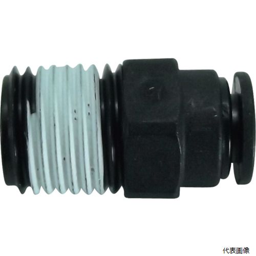 乐天商城 - 千代田通商 FR6-02M チヨダ チューブ継手 ファイブ樹脂メイルコネクタ 6mm・R1／4