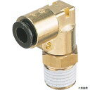 千代田通商 6-M5ML チヨダ チューブ継手 フジメイルエルボ(金属) 6mm M5×0.8