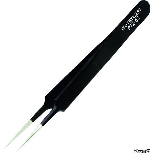 エンジニア PTZ-63 ENGINEER ESDピンセット(極細タイプ)