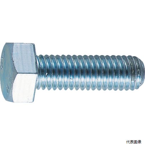 【特長】 ●一般的な六角ボルトで幅広く使用されています。 【仕様】 ●寸法(mm)d：M8 ●寸法(mm)L：70 ●ねじピッチ(mm)：1.25 ●ねじ部長さ(mm)：70 ●タイプ(全ねじ/半ねじ)：全ねじ ●強度区分：4.8 ●表面処理：ユニクロ ●パッケージ：ボルトンパック（ブリスター） 【材質／仕上】 ●冷間圧造用炭素鋼線材（SWCH） ●表面処理：ユニクロメッキ仕上げ 【注意】 ●提供不可：SDS 【入数】 ●1Pk/17本 他のサイズはこちら 在庫のない商品は検索に表示されない場合がございます　