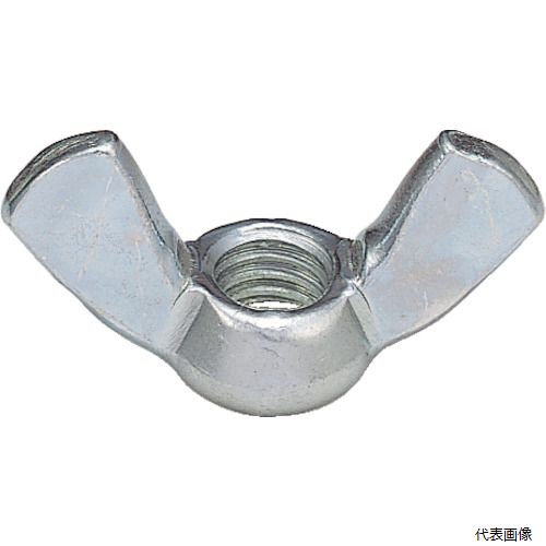 トラスコ B37-0004 TRUSCO 圧造蝶ナット 2種 ユニクロ M4×0.7 70個入