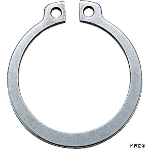 トラスコ B90-0038 TRUSCO スナップリング軸用 ステンレス サイズS-38 2個入