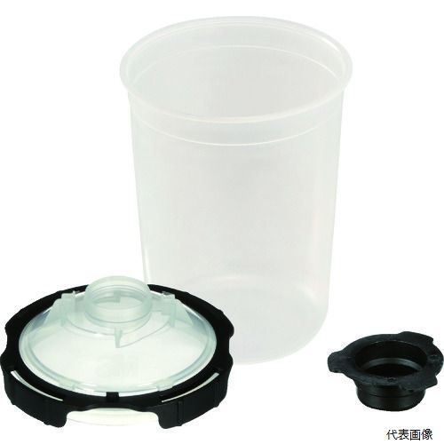 【スタンプラリー】3M 26112 PPS シリーズ2.0 交換用リッド＆ライナー 400ml 用 200ミクロン