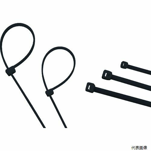 トラスコ TRCVJ-150W TRUSCO ケーブルタイ 幅3.8mmX150mm 最大結束Φ38 耐候性 100本入