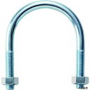 トラスコ TSGP2-BTM8-40A TRUSCO SGP用Uボルト 三価ユニクロ 呼び径40A ねじ径M8