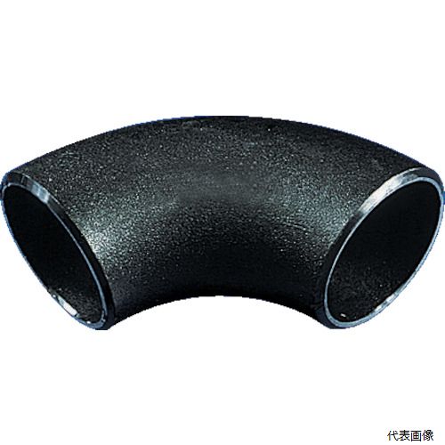 ベンカン機工 90L-SGP-80A 90LSGP鋼管製エルボロング90°80A