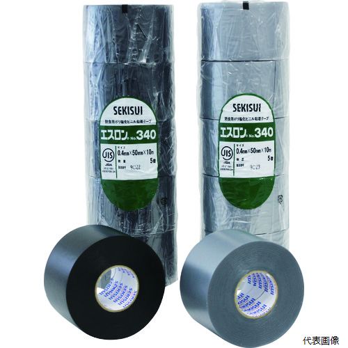 積水化学工業 V340S1N 積水 エスロンテープ#340 25×10 銀
