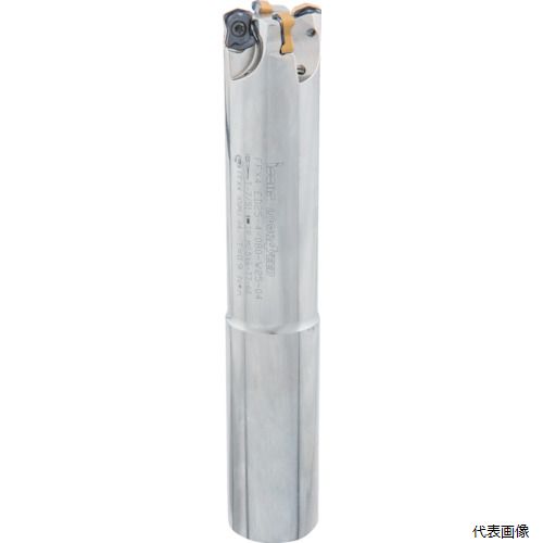 【特長】 ●高送りミーリング加工対応です。 【用途】 ●高送り加工用。 【仕様】 ●刃数CICT(枚)：3 ●切削径DC(mm)：20 ●切込角KAPR(°)：17 ●最大切削径DCX(mm)：20 ●シャンク径DMM(mm)：20 ●機能長さLF(mm)：140 ●全長OAL(mm)：140.0 ●最大切込みAPMX(mm)：0.8 ●首下長さLH(mm)：50 ●使用長さLU(mm)：47.6 ●適合チップ：FFX4XNMU-04 ●品名：ロジック4フィード ●高送り加工用両面4コーナー使いミーリング工具 【入数】 ●1本 他のサイズはこちら 在庫のない商品は検索に表示されない場合がございます