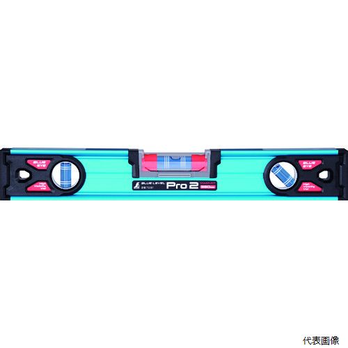 シンワ測定 73381 シンワ ブルーレベルPro2 マグネット付 380mm