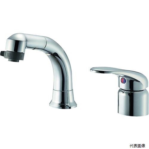 SANEI K37110EJV-C-13 SANEI シングルスプレー混合栓 洗髪用 吐水切替 洗面用