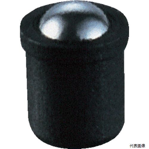 【特長】 ●はめ込みタイプのプランジャーです。 【用途】 ●割り出しやストッパーなどの位置決め部品。 【仕様】 ●荷重(N)：6〜12 ●全長(mm)：7 ●ストローク(mm)：1.5 ●ポール径(mm)：5.0 ●外径(mm)：6 ●耐熱温度：90℃ 【材質／仕上】 ●本体：ポリアセタール（POM） ●ボール：ステンレス（SUS420） 【入数】 ●1個 他のサイズはこちら 在庫のない商品は検索に表示されない場合がございます