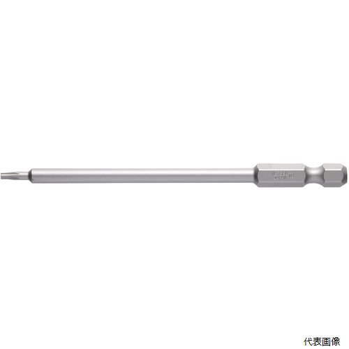 【特長】 ●トルクス［［R下］］ねじ専用ビットです。 【仕様】 ●刃先：T8 ●全長(mm)：100 ●シャンク径(mm)：6.35 ●呼称：J ●シャンク径：6.35mm 【入数】 ●1本 他のサイズはこちら 在庫のない商品は検索に表示されない場合がございます　