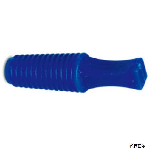 【特長】 ●取り出ししやすいツマミ付です。 ●中空構造のため、柔軟にフィットします。 【用途】 ●マスキングプラグ 【仕様】 ●色：青 ●D(mm)：12 ●φd(mm)：10 ●L(mm)：25.4 ●id(mm)：6.5 ●対応ネジ径：M12 ●1パック10個入 ●耐熱温度(℃)：220℃ ●硬度(ショアA)：約50〜80 【材質／仕上】 ●シリコン 【入数】 ●1Pk/10個 他のサイズはこちら 在庫のない商品は検索に表示されない場合がございます　