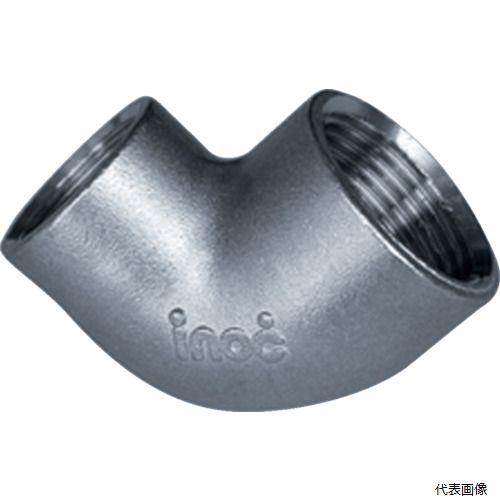 【用途】 ●水・油・ガス用。 【仕様】 ●呼び径A：15×10 ●呼び径B：1/2×3/8 ●L(mm)：25 ●H(mm)：26 ●呼び径(mm)：21.70×17.30 ●最高使用圧力：常温2.0MPa ●使用温度範囲：-20〜220℃ 【材質／仕上】 ●ステンレス(SCS13A) 【入数】 ●1個 他のサイズはこちら 在庫のない商品は検索に表示されない場合がございます　