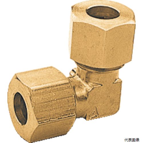 【用途】 ●銅管用継手。 【仕様】 ●適合銅管外径(mm)：8 ●六角対辺(mm)：17 ●寸法L（mm）：26 ●使用流体：水・空気・油 ●流体温度(℃)：-50〜150℃ ●使用圧力：3.45MPa 【材質／仕上】 ●黄銅（C3604、C3771） 【注意】 ●冷媒ガスには対応していません。 【入数】 ●1個 他のサイズはこちら 在庫のない商品は検索に表示されない場合がございます