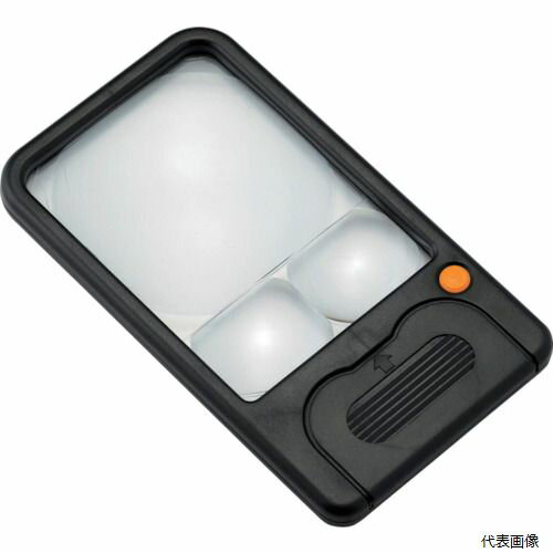 新潟精機 LL-357 SK LEDライトルーペ 3倍／5倍／7倍