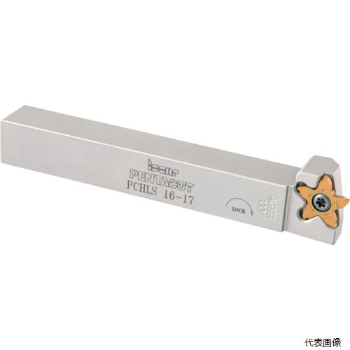 イスカル PCHLS 16-17 溝入れ・突切り工具 ペンタカット用ホルダー PCHRS／LS-17 幅16mm 高さ16mm 全長120mm
