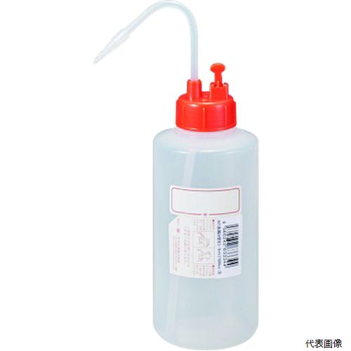 東京硝子器械 927-22-22-03 TGK NT洗瓶 B型 カラーcap 500mL 色3 R