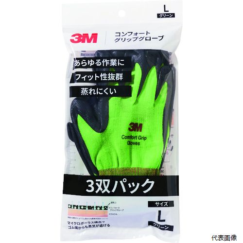 ꡼ GLOVE GRE L 3P 3M եȥåץ ꡼ L (3Хѥå)