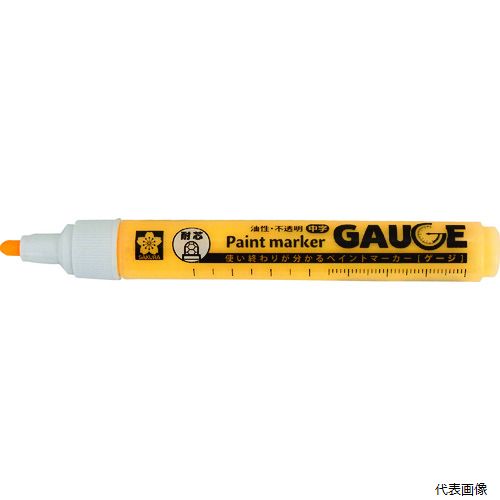 サクラクレパス KPMK-MM-3Y サクラ ペイントマーカー ゲージ 中字 黄