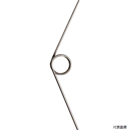 トラスコ TS-33053RB TRUSCO トーションばね ステンレス D7×d0.9×L28 135°2巻 10個入 右巻き