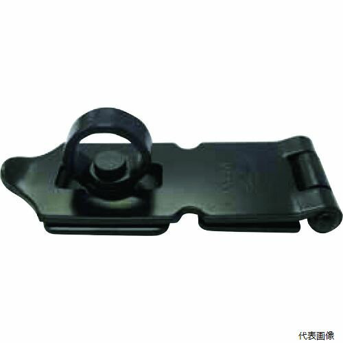 NewHikari SH-LK115BK 鉄ストロング掛金 艶消黒 115mm 清水