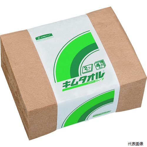 【特長】 ●多量の汚れを確実に拭き取る、吸収力に優れたパルプ100％のワイパーです。 ●コストパフォーマンスに優れた経済的な紙ワイパーです。 ●4枚重ねで優れた強度です。 【用途】 ●各工場で発生する多量の油汚れの拭き取りなどに。 ●一般製造業をはじめ、食品工場・フードサービスなどあらゆる現場の拭取り作業に。 【仕様】 ●シートサイズ(mm)：380×155(2つ折り) ●ケース入数：100枚×24束 ●色：ブラウン ●長辺(mm)：380 ●短辺(mm)：155 ●シート：4枚重ね ●食品衛生法に準じた試験実施済 【材質／仕上】 ●パルプ 【入数】 ●1CS/2400枚 他のサイズはこちら 在庫のない商品は検索に表示されない場合がございます　