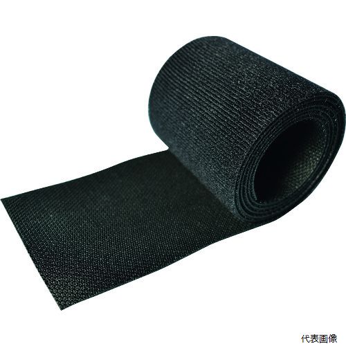【特長】 ●A（オス）面部が特殊（キノコ）形状のため強力に結束できます。 ●AB面背合わせタイプです。 ●お好みの長さにカットしてご使用いただけます。 【用途】 ●産業資材や建材の固定に。 ●地震時の転倒防止対策に。 【仕様】 ●色：黒 ●幅(mm)：75 ●長さ(m)：1 ●厚さ(mm)：4 ●タイプ：結束 ●引張せん断強度(N/［［CM2］］)：65.4 ●形状：巻物 ●厚さ(mm)表/裏：4 ●使用温度範囲(℃)：-10〜60 ●直径(mm)：100 ●強係合力タイプ 【材質／仕上】 ●パイル：ポリプロピレン（PP）、ベース：ナイロン 【入数】 ●1巻 他のサイズはこちら 在庫のない商品は検索に表示されない場合がございます　