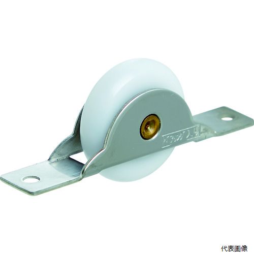 トラスコ THSN-35-33U TRUSCO V型戸車(木製建具用) 平板枠 U型 Φ33 2個入り