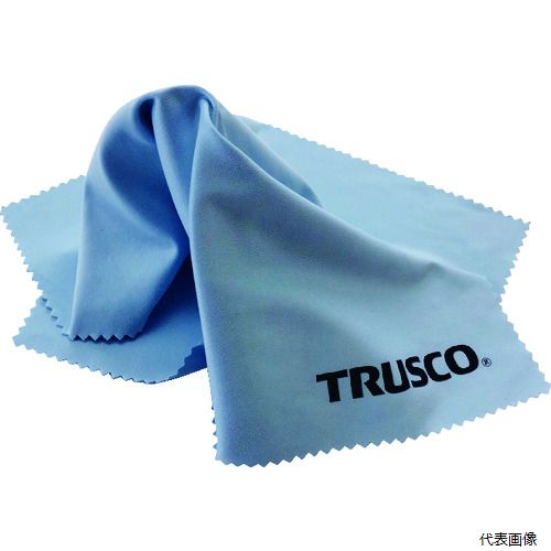 トラスコ MGN230-B TRUSCO メガネふきクロス ブルー 1枚入 サイズ230x230