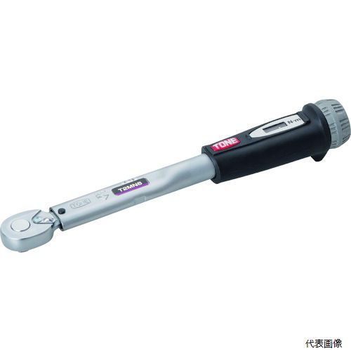 TONE T2MN10-QL TONE プレセット形トルクレンチ(ダイレクトセットタイプ) トルク調整範囲2〜10N・m 最..