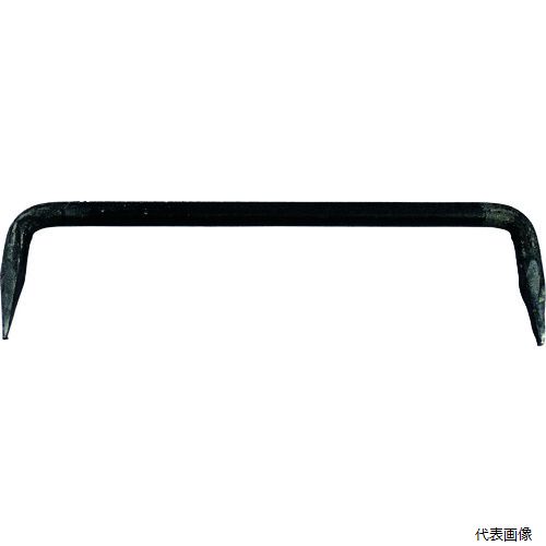 【特長】 ●一般的なかすがいです。 【用途】 ●木材と木材をつなぎ合わせる際に。 ●土台と柱、管柱と胴差し、小屋梁と小屋束などの接合に。 【仕様】 ●寸法(mm)d：13 ●長さL(mm)：210 ●表面処理：生地 ●高さH(mm)：63 【材質／仕上】 ●スチール 【入数】 ●1本 他のサイズはこちら 在庫のない商品は検索に表示されない場合がございます　