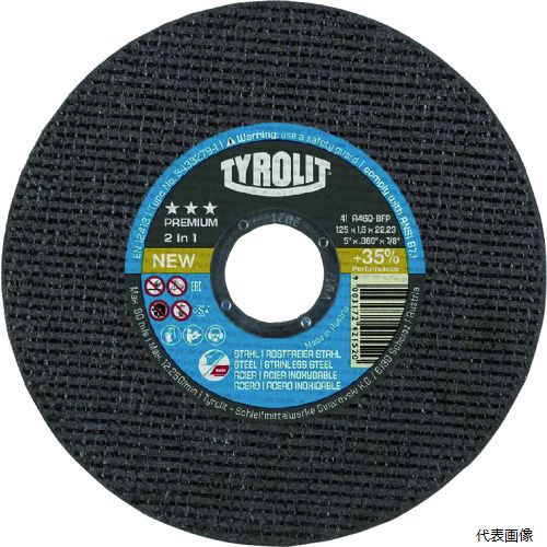 TYROLIT 34332794 �������� �ץ�ߥ��ॿ���� 125X1.6X22.23mm